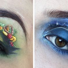 This Woman Makes Miniature Art On Her Eyelids And It's Incredible