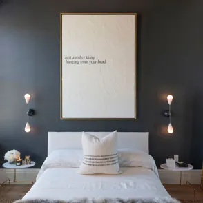 16 ideas para decorar las paredes del dormitorio