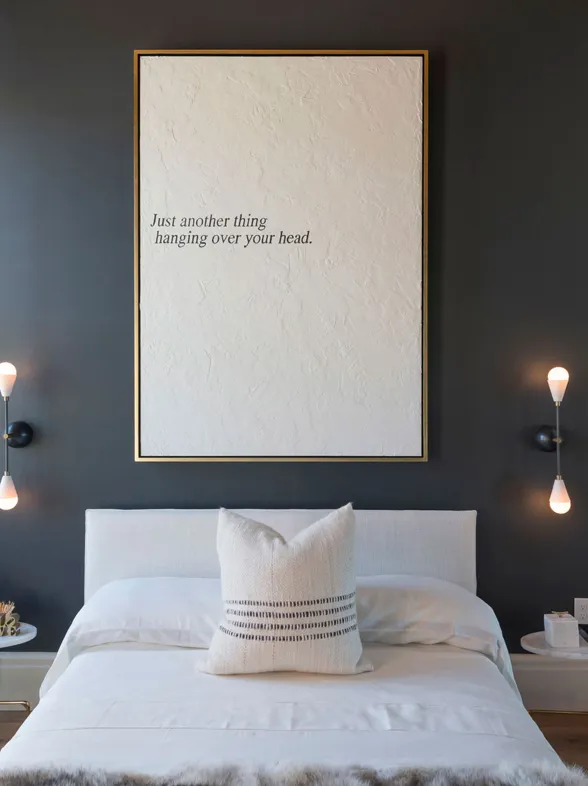 16 ideas para decorar las paredes del dormitorio