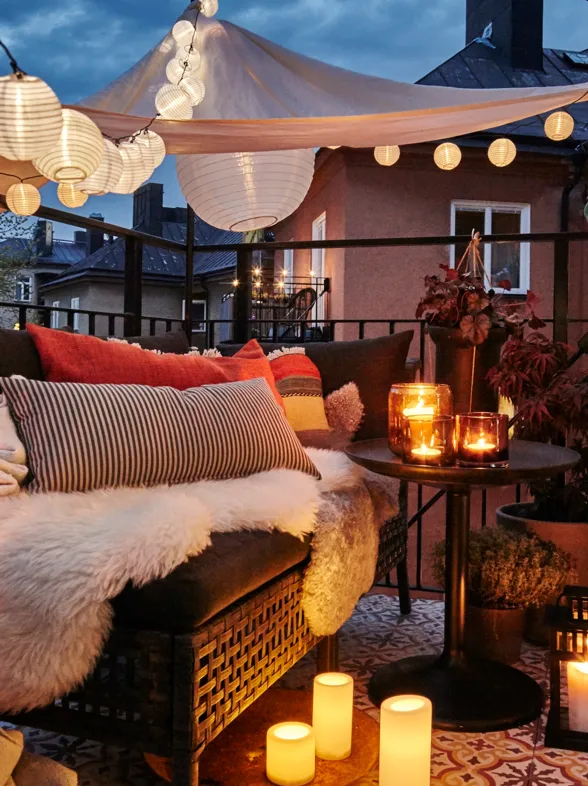 5 claves para iluminar tu terraza (o jardín) en las noches de verano