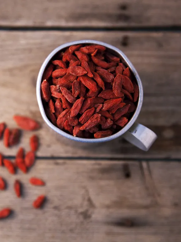 Mascarillas naturales energizantes con bayas de Goji