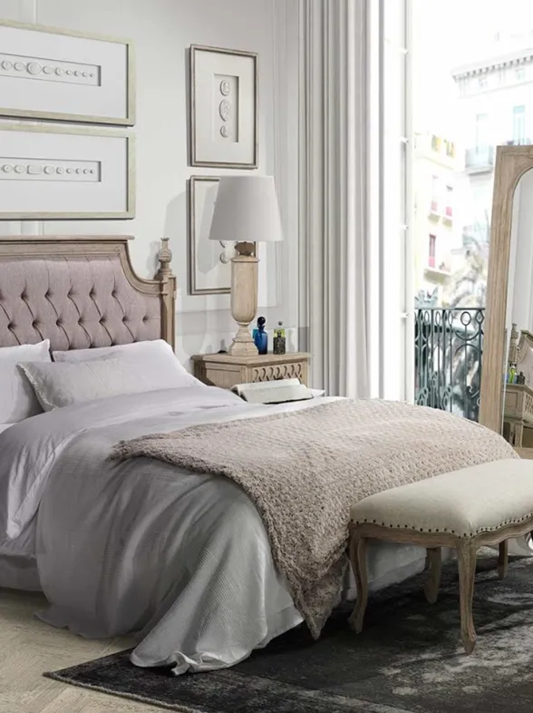 Cabeceros glam, elige la pieza clave para tener un dormitorio de lujo