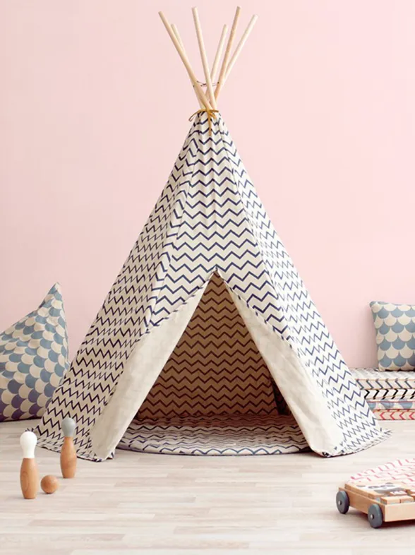 ¡Solo querrán hacer el indio! 8 tips para decorar con tipis su habitación