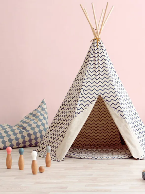 ¡Solo querrán hacer el indio! 8 tips para decorar con tipis su habitación