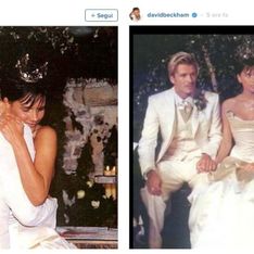 Un amore lungo 17 anni: le foto del matrimonio di David e Victoria Beckham