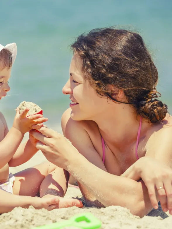 6 consejos para ir a la playa con tu bebé sin preocupaciones