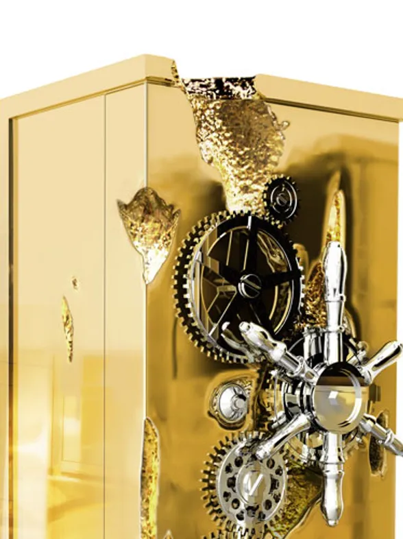 'Millionaire Safe', la caja de seguridad que está cubierta de oro