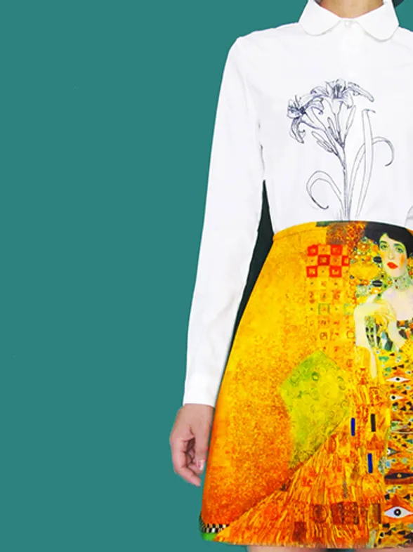 Obras de arte andante: La última tendencia que arrasa en moda