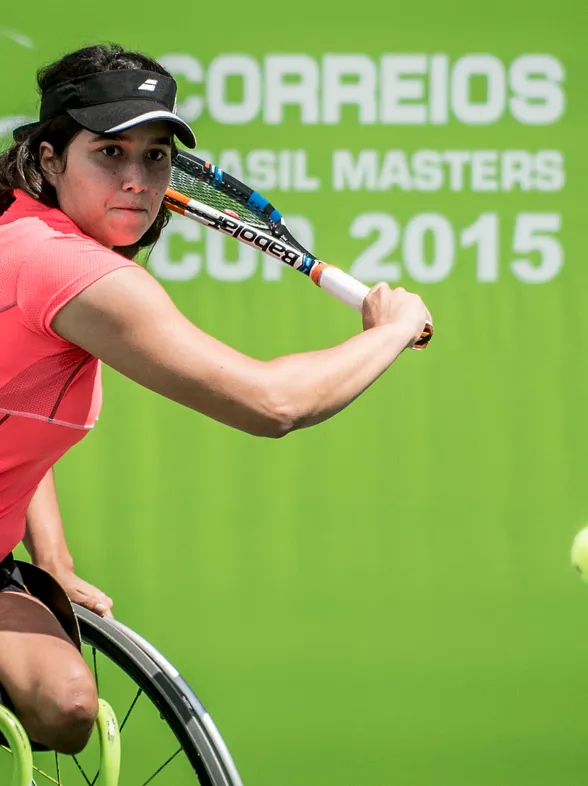 Jogos Paralímpicos: tenista Natália Mayara Azevedo da Costa é pura inspiração