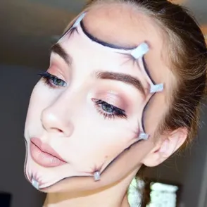 Las geniales maquillajes artísticos de una talentosa niña de 15 años