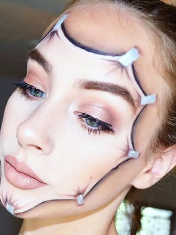 Las geniales maquillajes artísticos de una talentosa niña de 15 años