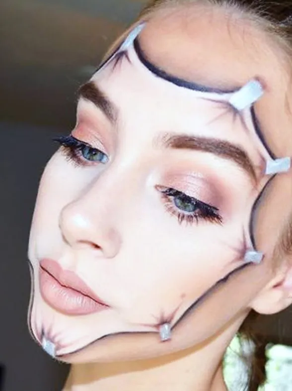 Las geniales maquillajes artísticos de una talentosa niña de 15 años