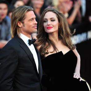 Angelina Jolie huye del trabajo para no coincidir con Brad Pitt