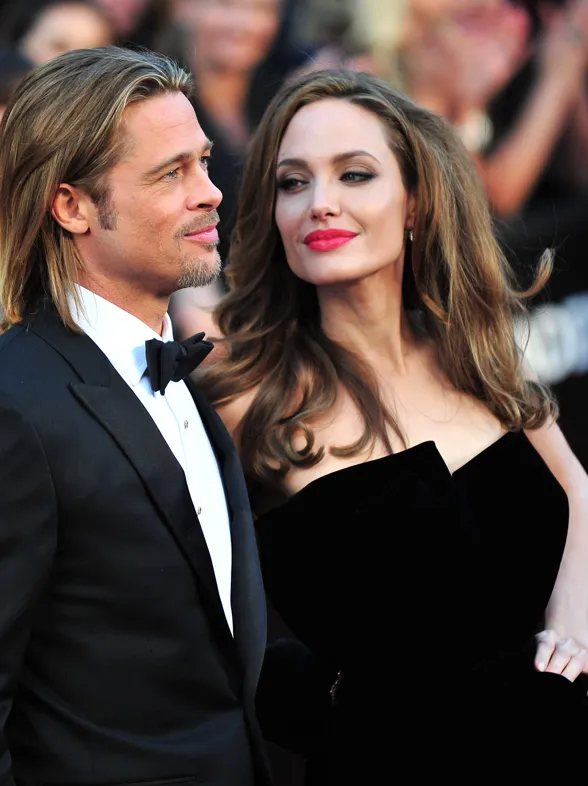 Angelina Jolie huye del trabajo para no coincidir con Brad Pitt