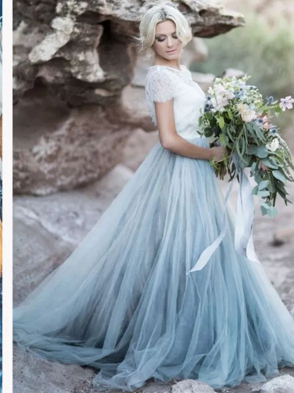 Ideas originales para el "algo azul" de una novia