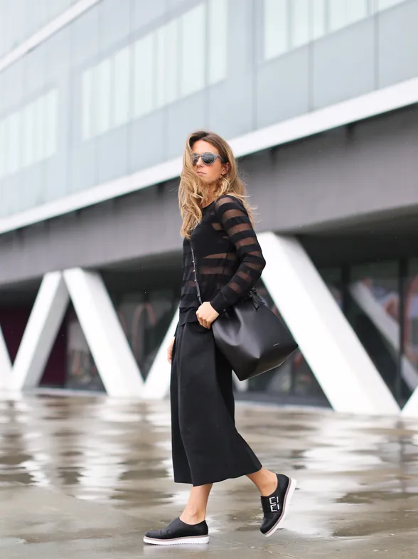 25 mujeres que saben llevar pantalones culotte