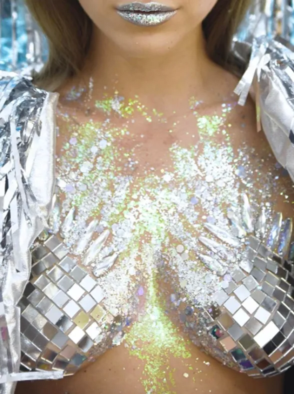 Disco Tits Are the Breast Glitter Trend So Far and We Want to Join The Party
