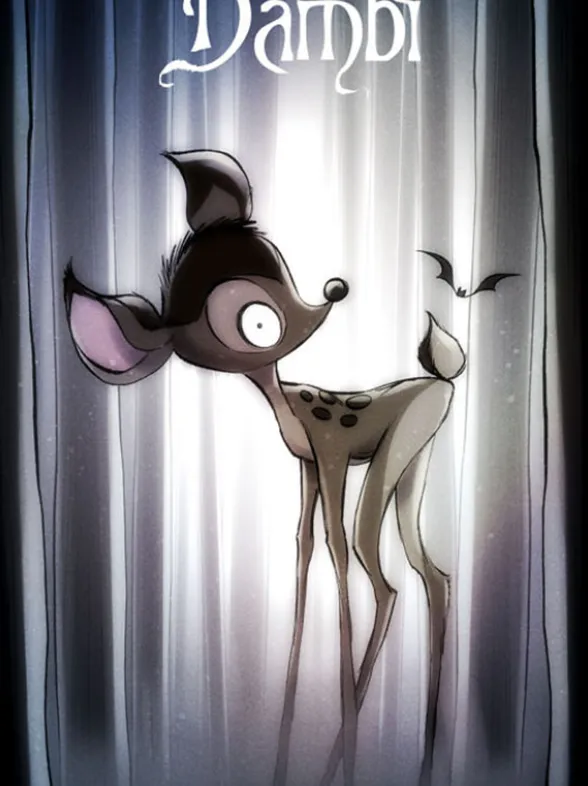 ¿Cómo serían las películas de Disney si las hubiese dirigido Tim Burton?