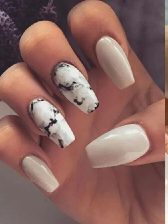 You'd Be *Marbles* Not To Try This Easy Peasy Nail Art Tutorial