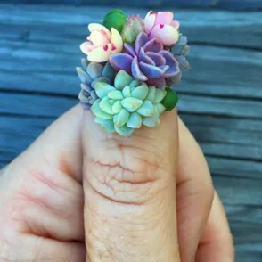 Uñas planta, la nueva tendencia que arrasa en las redes