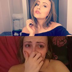 Elle poste des selfies avant / après pour sensibiliser aux maladies mentales