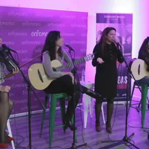 ¡Así fue el #AcústicoVIP de Las Migas en las oficinas de enfemenino!