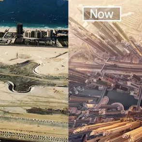 Antes y después: La increíble evolución de nuestras ciudades a lo largo de los años