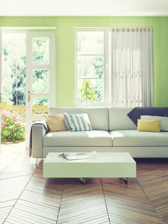 Cómo decorar con Greenery, el color tendencia de 2017
