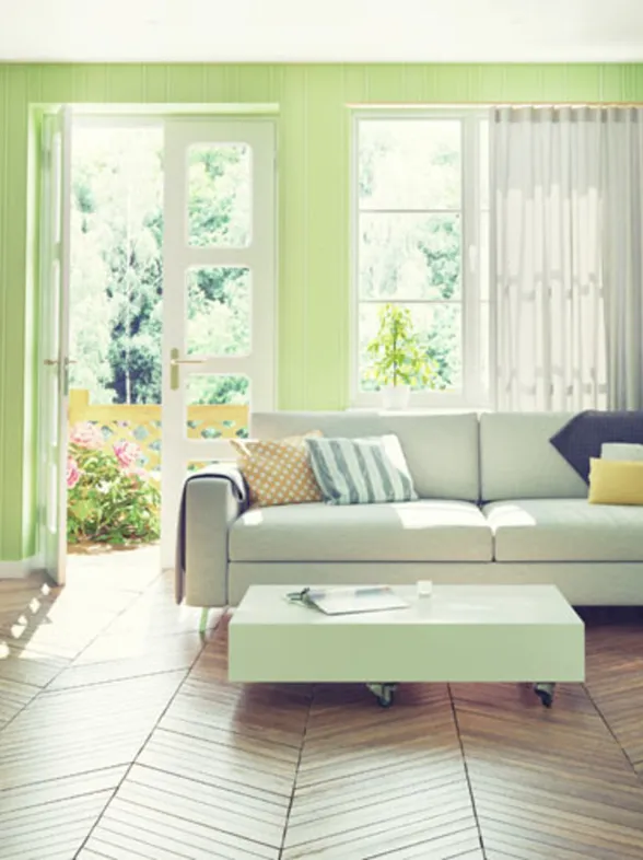 Cómo decorar con Greenery, el color tendencia de 2017
