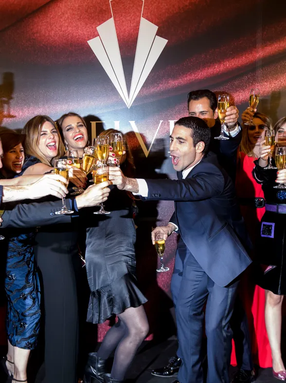 Lo que no se vio en la fiesta final de 'Velvet'