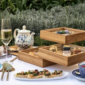Té con... ¡joyas comestibles!
