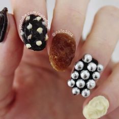 Manicura comestible: ¡llena tus uñas de chocolate!