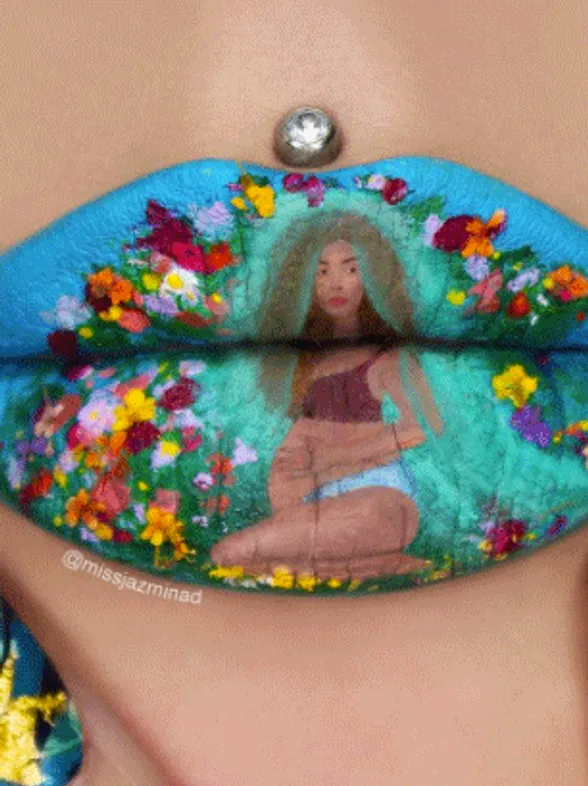 44 Beautiful Lip Art Designs You'll Want To Try RN
