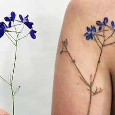 ¿Un jardín botánico en tu piel? Llegan los tatuajes de plantas