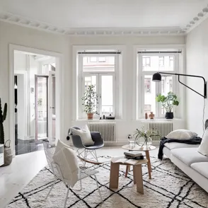 6 ideas para introducir las alfombras de pelo en casa