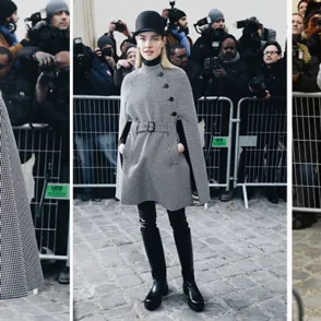Natalia Vodianova a lo Sherlock Holmes, peor look de la semana