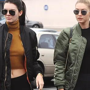 Lleva tu bómber como Gigi Hadid y Kendall Jenner