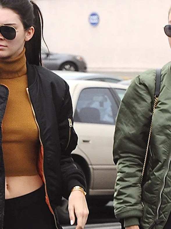 Lleva tu bómber como Gigi Hadid y Kendall Jenner