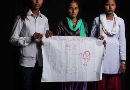 Pour la Saint Valentin, ces jeunes filles lancent un puissant appel contre les mariages forcés (Photos)