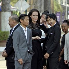 Angelina Jolie reaparece junto a todos sus hijos en medio de su crisis familiar