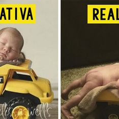 Expectativa vs realidad: 30 fotografías de bebés que no salieron –ni de lejos- como se esperaba