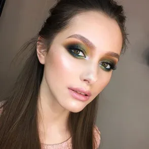 25 imágenes que prueban que el greenery será el color de tu maquillaje en 2017