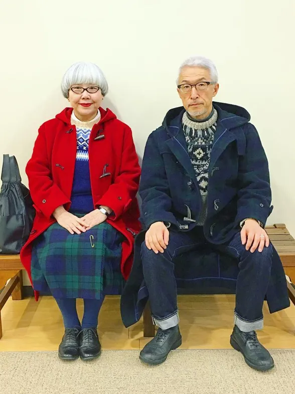 La pareja de abuelitos conjuntados que ha enamorado a Instagram