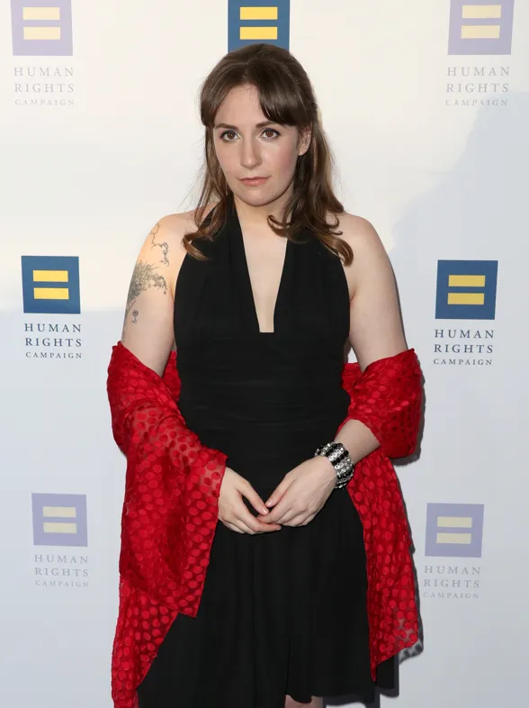 Lena Dunham y la polémica sobre sus looks en la alfombra roja