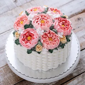 50 tartas con flores para llenar tu mesa de color