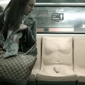 ¿Has visto este asiento para luchar contra el acoso sexual en el metro de México?