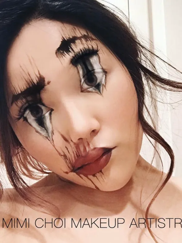 This Woman's Optical Illusion Makeup Is Straight Up Insane