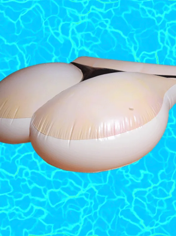 You Can Now Buy Kim Kardashian's Blow Up Butt To Float Around On & Obviously It's Making A Splash