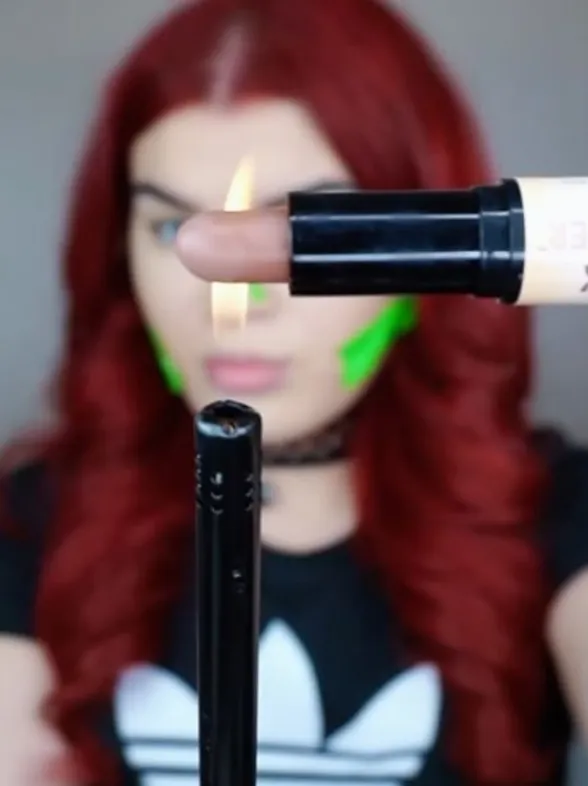 This 'Lit' Makeup Hack Is As Dangerous As It Looks