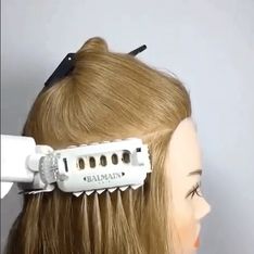This Balmain Hair Gadget Can Apply Extensions in Thirty Five Seconds Flat